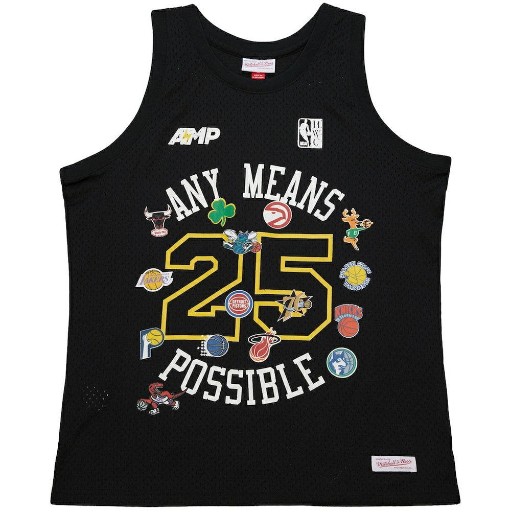 x NBA x AMP Mesh Tank Top Black | Mitchell & Ness Near Me