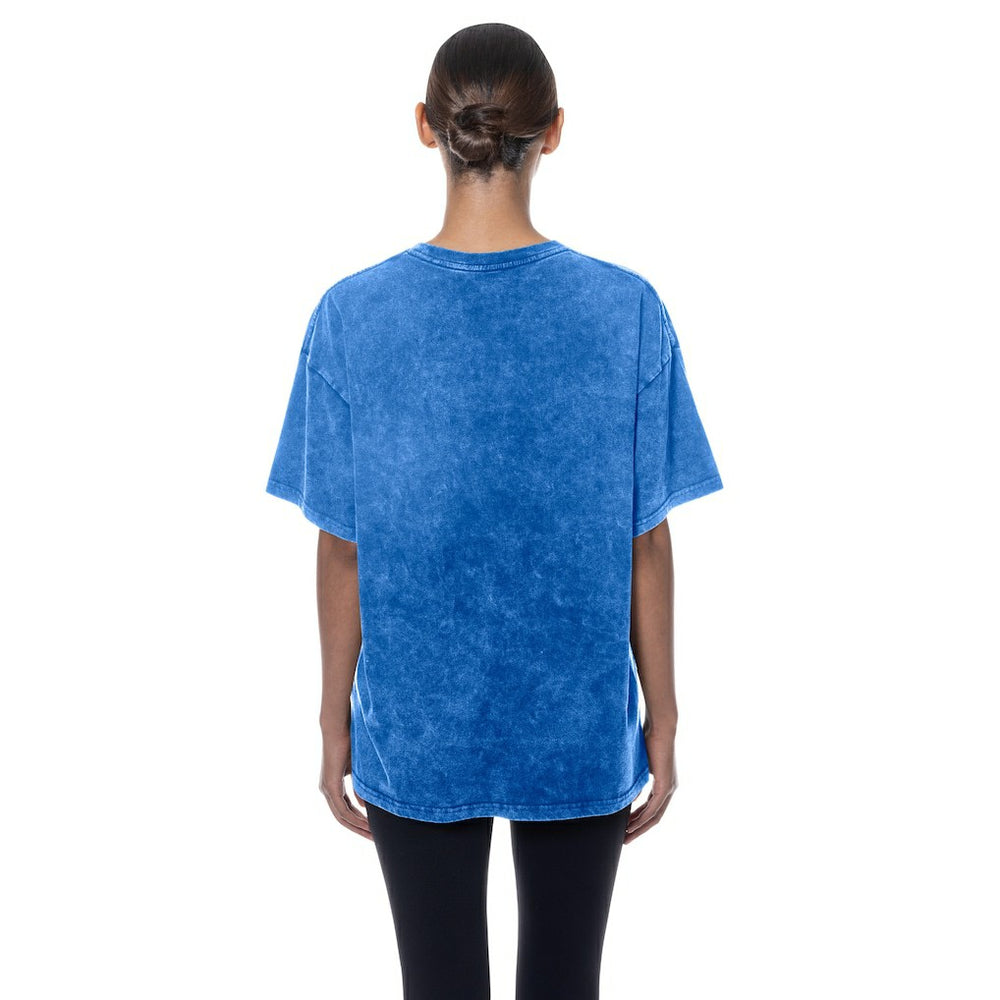 Buffalo Bills New Era Women's Throwback Oversized T-Shirt Royal