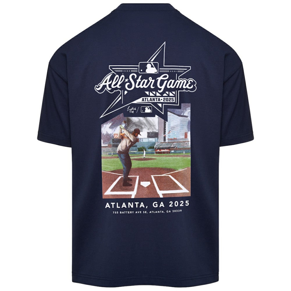 Atlanta Braves Eastside Golf 2025 MLB All-Star Game Stadium T-Shirt - Navy - MLB on Sale