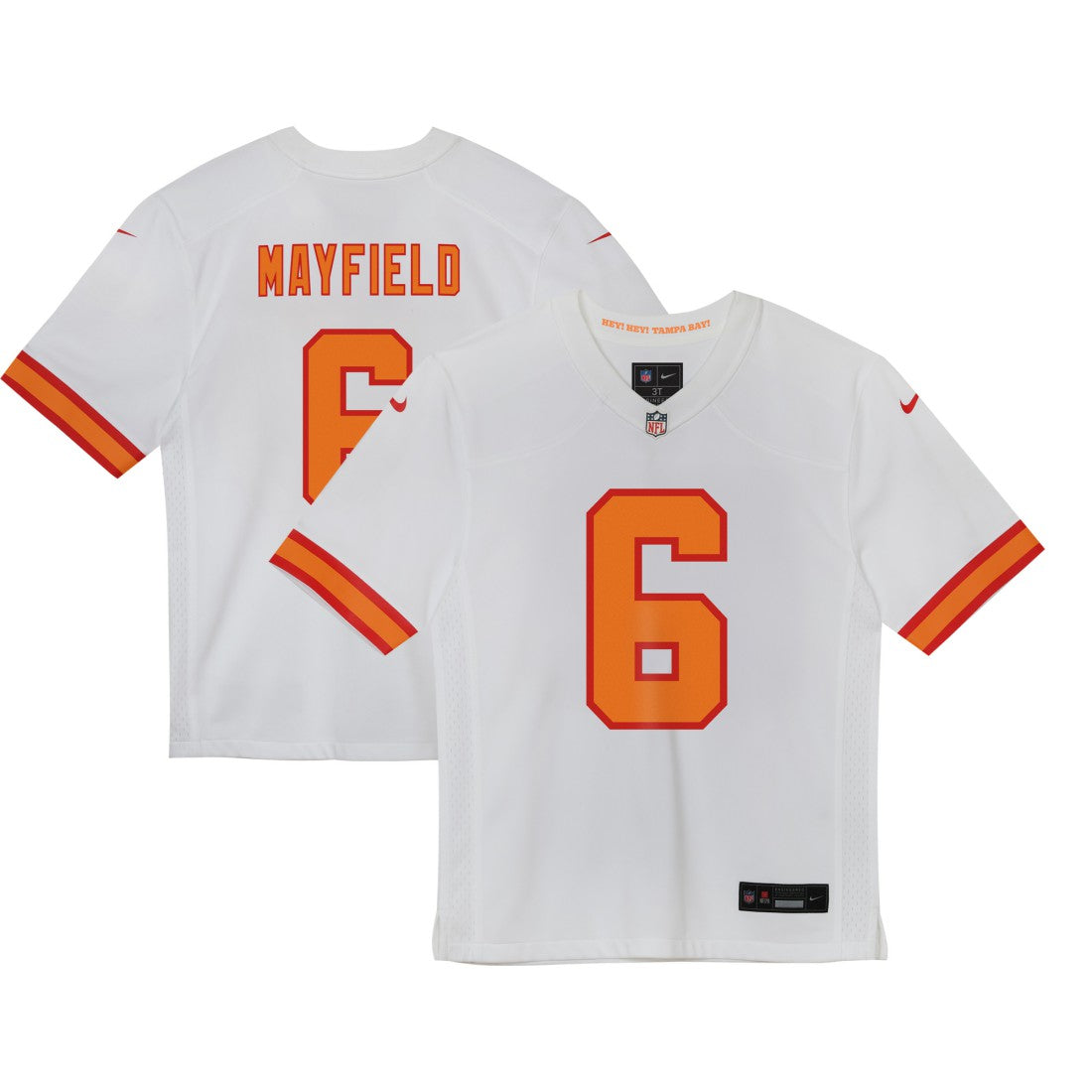 Baker Mayfield '76 Tampa Bay Buccaneers Preschool Game Jersey White