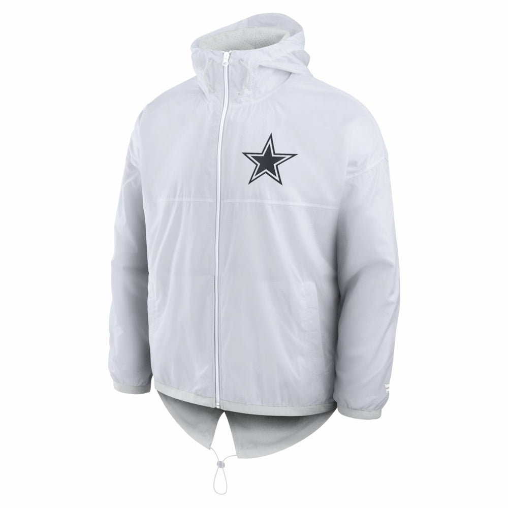 Fanatics Dallas Cowboys Type Play Down Full-Zip Jacket White