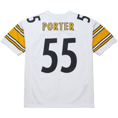 Mitchell & Ness Joey Porter Pittsburgh Steelers 2005 Authentic Throwback Retired Player Jersey White