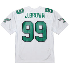 Mitchell & Ness Jerome Brown Philadelphia Eagles 1991 Authentic Throwback Retired Player Jersey White
