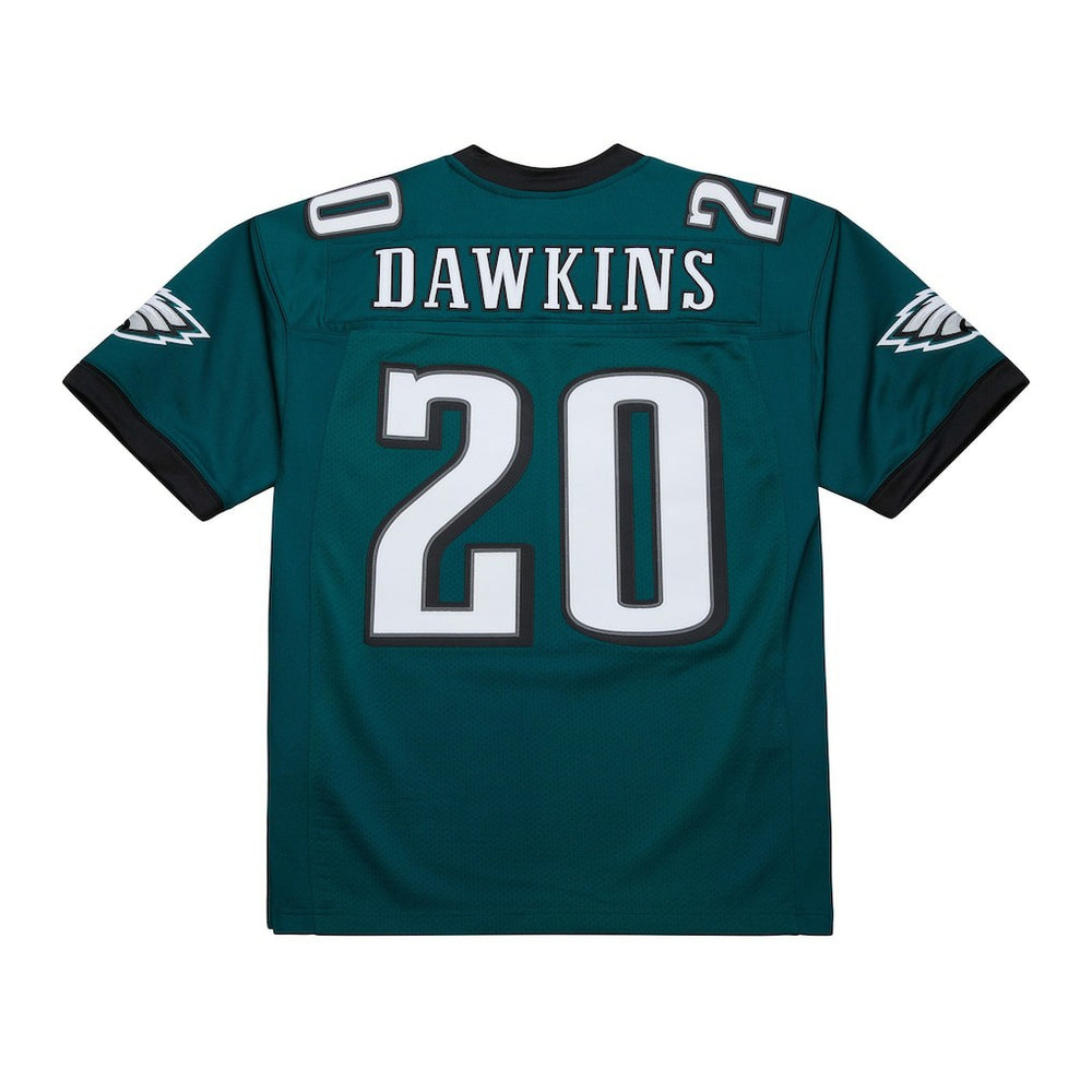 Mitchell & Ness Brian Dawkins Philadelphia Eagles 2007 Authentic Throwback Retired Player Jersey Green