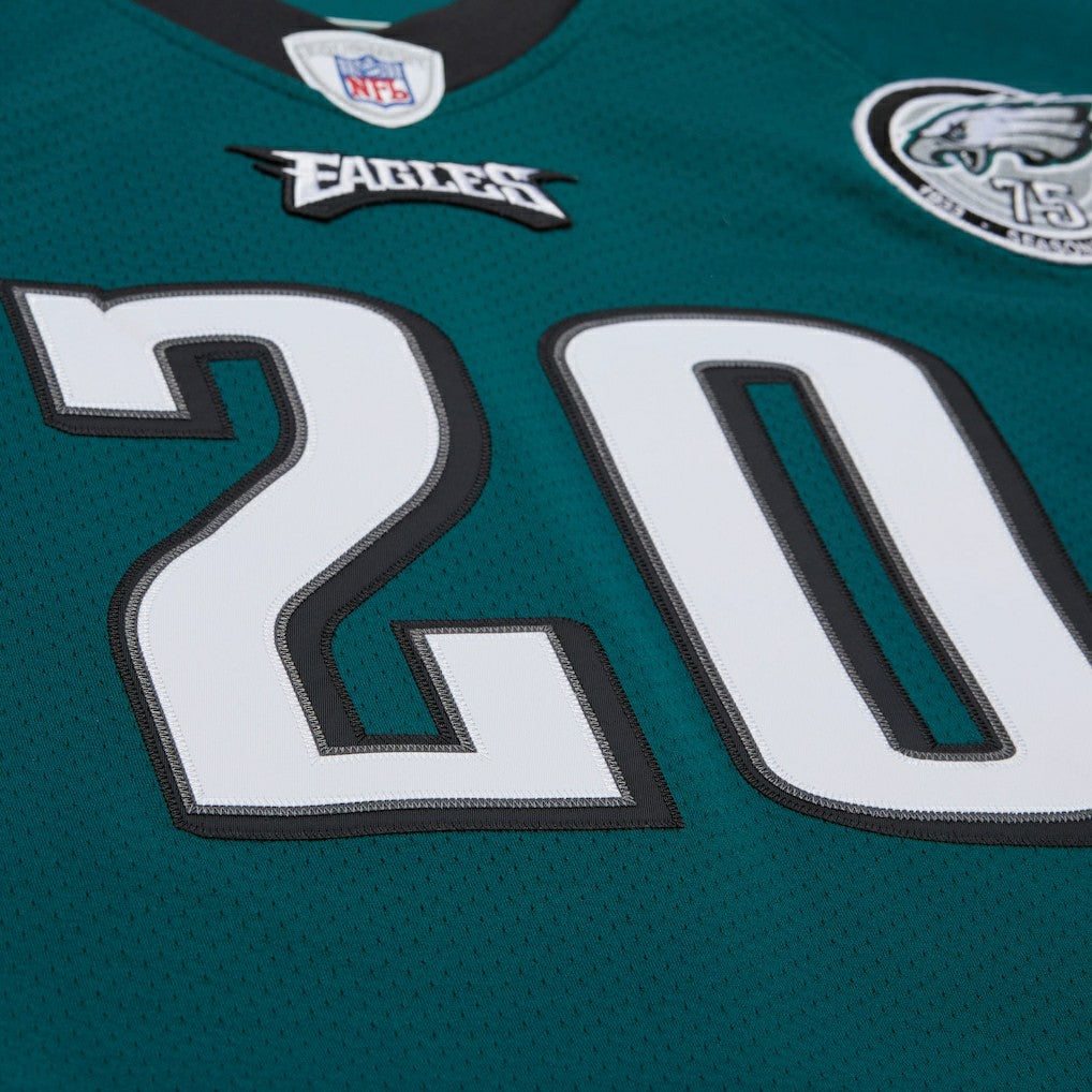 Mitchell & Ness Brian Dawkins Philadelphia Eagles 2007 Authentic Throwback Retired Player Jersey Green
