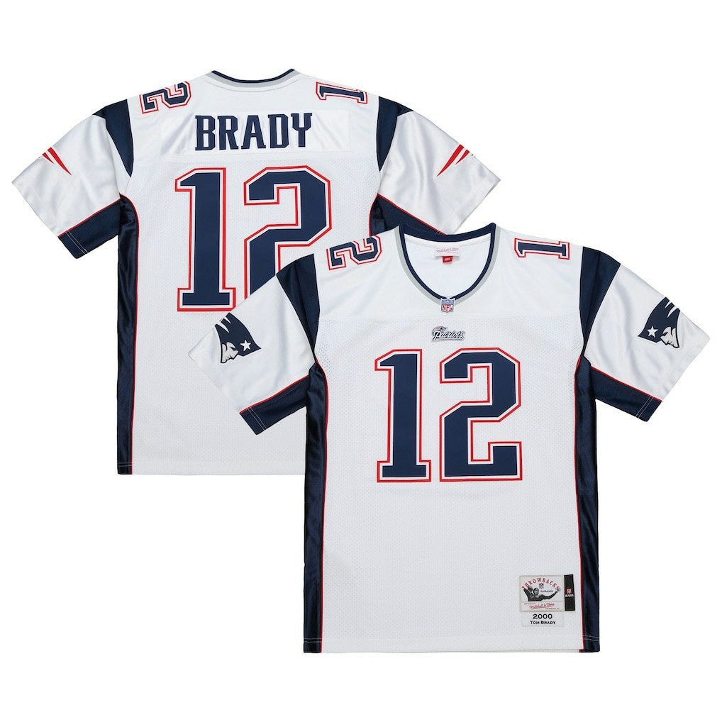 Mitchell & Ness Tom Brady New England Patriots 2000 Authentic Jersey White
