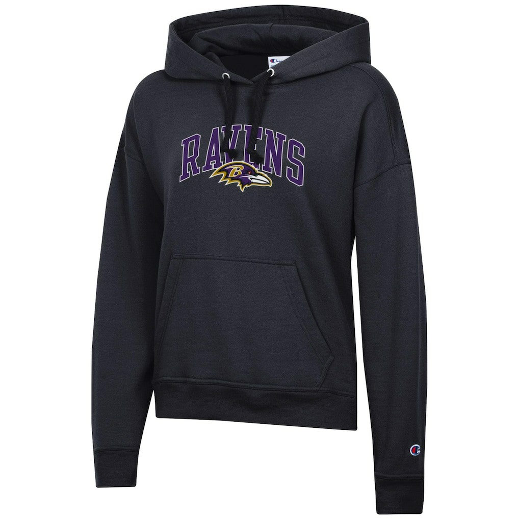 Baltimore Ravens Champion Women's Powerblend Hoodie Black