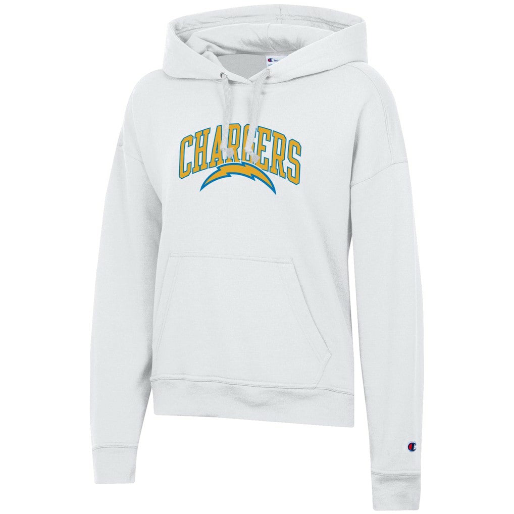 Los Angeles Chargers Champion Women's Powerblend Hoodie White