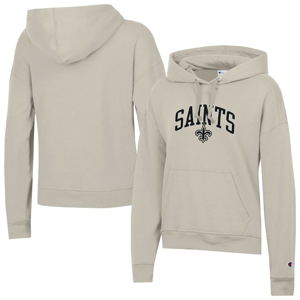 New Orleans Saints Champion Women's Powerblend Hoodie Natural