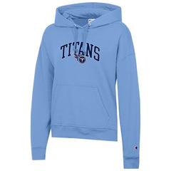 Tennessee Titans Champion Women's Powerblend Hoodie Light Blue