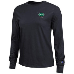 New York Jets Champion Women's Core Long-Sleeve T-Shirt Black
