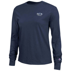 Seattle Seahawks Champion Women's Core Long-Sleeve T-Shirt College Navy