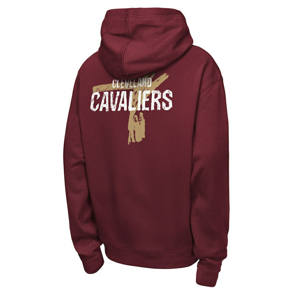 Cleveland Cavaliers Youth Courtside Club Premiere Hoodie for sale Wine | Nike US