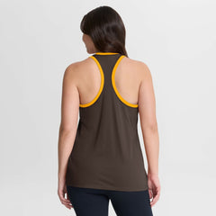 San Diego Padres Nike Women's Tri-Blend Dri-FIT Racerback Tank Top - Brown - Nike Discount