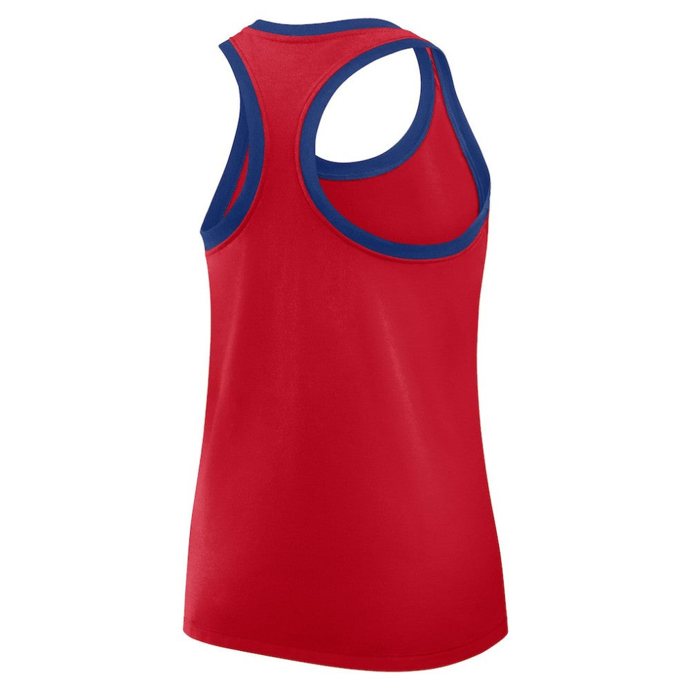Texas Rangers Nike Women's Tri-Blend Dri-FIT Racerback Tank Top - Red - Nike Discount