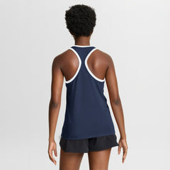 Detroit Tigers Nike Women's Tri-Blend Dri-FIT Racerback Tank Top - Navy - Nike Sale