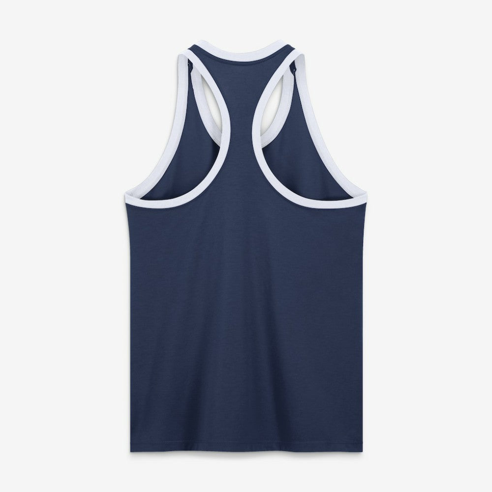 Detroit Tigers Nike Women's Tri-Blend Dri-FIT Racerback Tank Top - Navy - Nike Sale