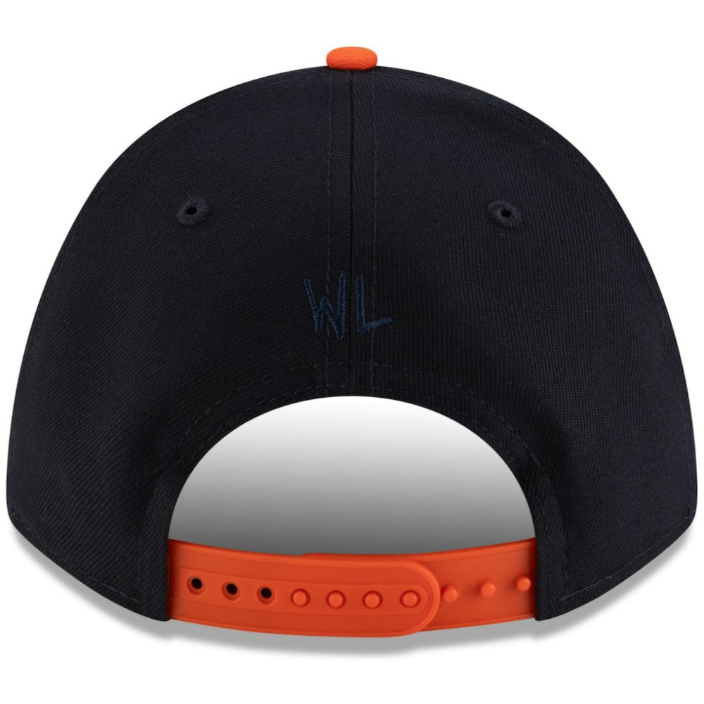 Houston Astros New Era x Warren Lotas 9FORTY A-Frame M-Crown Adjustable Hat - Navy/Orange - New Era Sale