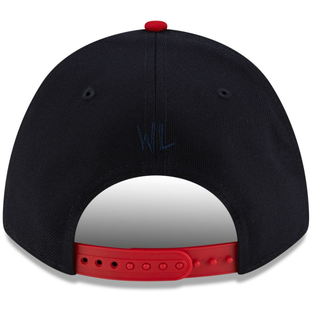 Atlanta Braves New Era x Warren Lotas 9FORTY A-Frame M-Crown Adjustable Hat - Navy/Red - New Era Discount