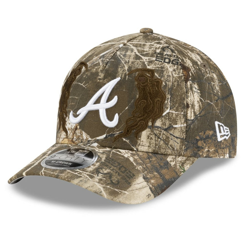 Atlanta Braves New Era x Warren Lotas Realtree 9FORTY A-Frame M-Crown Adjustable Hat - Camo - New Era on Sale