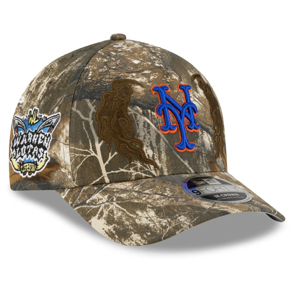 New York Mets New Era x Warren Lotas Realtree 9FORTY A-Frame M-Crown Adjustable Hat - Camo - New Era on Sale
