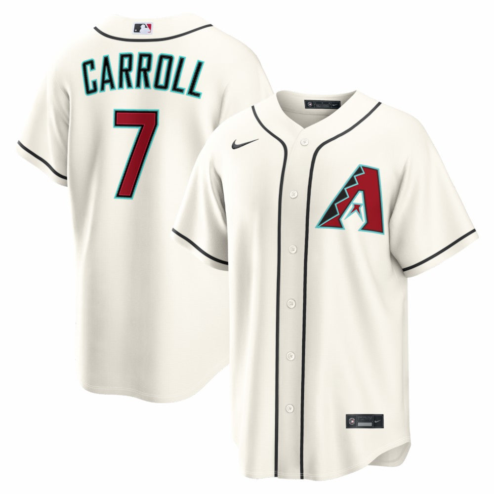 Corbin Carroll Arizona Diamondbacks Nike Home Replica Jersey - Cream - Nike on Sale