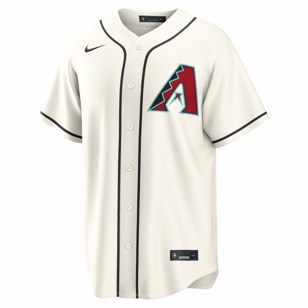 Ketel Marte Arizona Diamondbacks Nike Home Replica Jersey - Cream - Nike Lifestyle