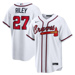 Austin Riley Atlanta Braves Nike Home Replica Jersey - White - Nike on Sale