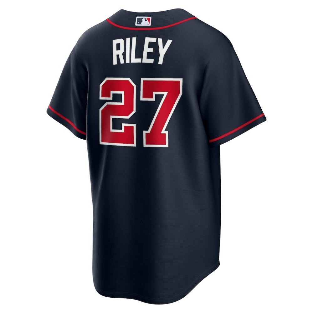 Austin Riley Atlanta Braves Nike Alternate Replica Jersey - Navy - Nike Discount