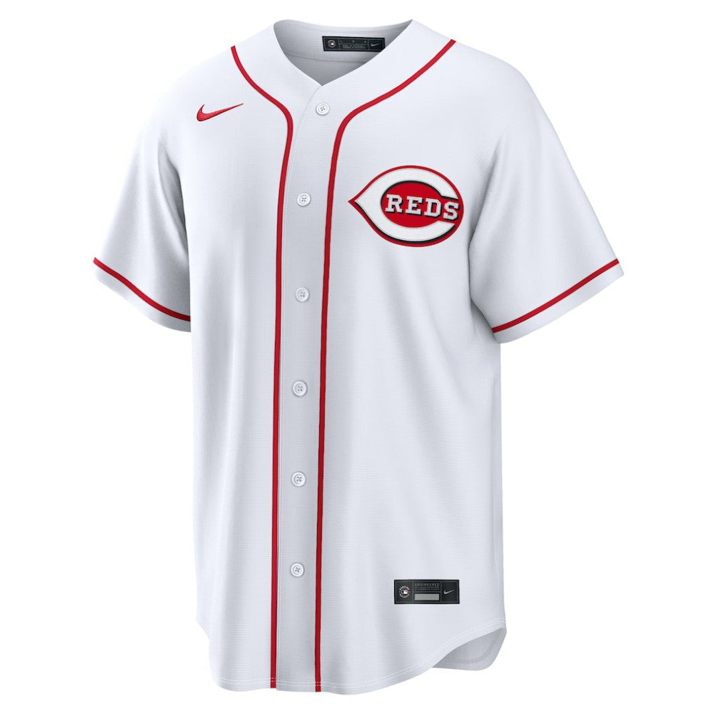 Elly De La Cruz Cincinnati Reds Nike Home Replica Jersey - White - Nike Lifestyle