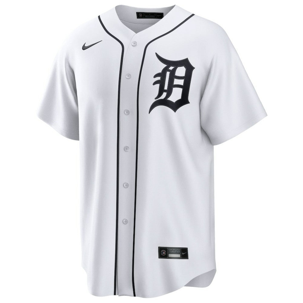 Kerry Carpenter Detroit Tigers Nike Home Replica Jersey - White - Nike on Sale