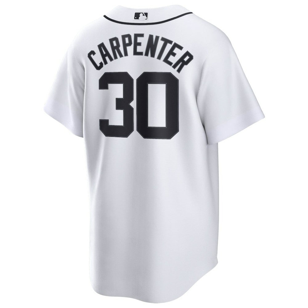 Kerry Carpenter Detroit Tigers Nike Home Replica Jersey - White - Nike on Sale