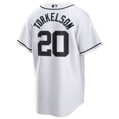 Spencer Torkelson Detroit Tigers Nike Home Replica Jersey - White - Nike Sale