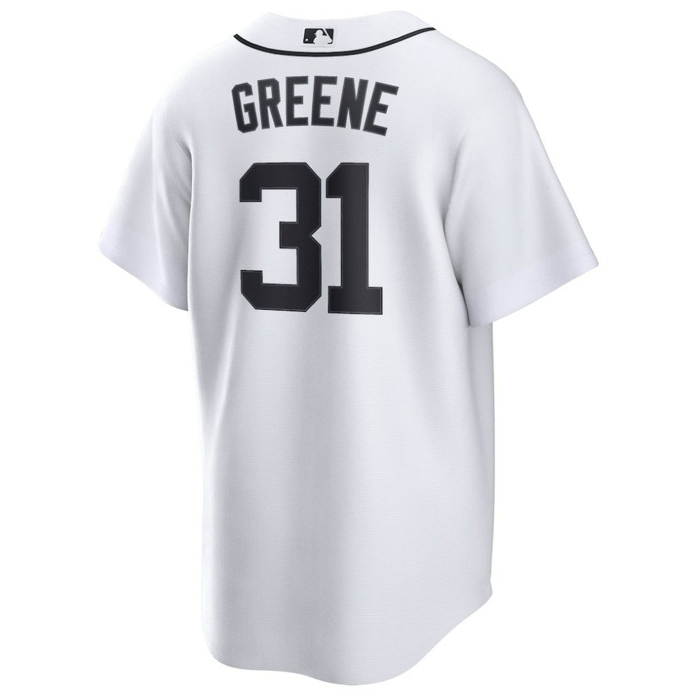 Riley Greene Detroit Tigers Nike Home Replica Jersey - White - Nike Online