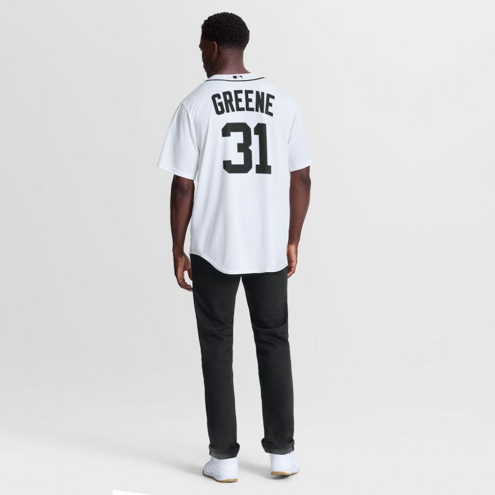 Riley Greene Detroit Tigers Nike Home Replica Jersey - White - Nike Online