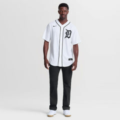 Javier Báez Detroit Tigers Nike Home Replica Jersey - White - Nike Sale
