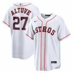 Jose Altuve Houston Astros Nike Home Replica Jersey - White - Nike Online