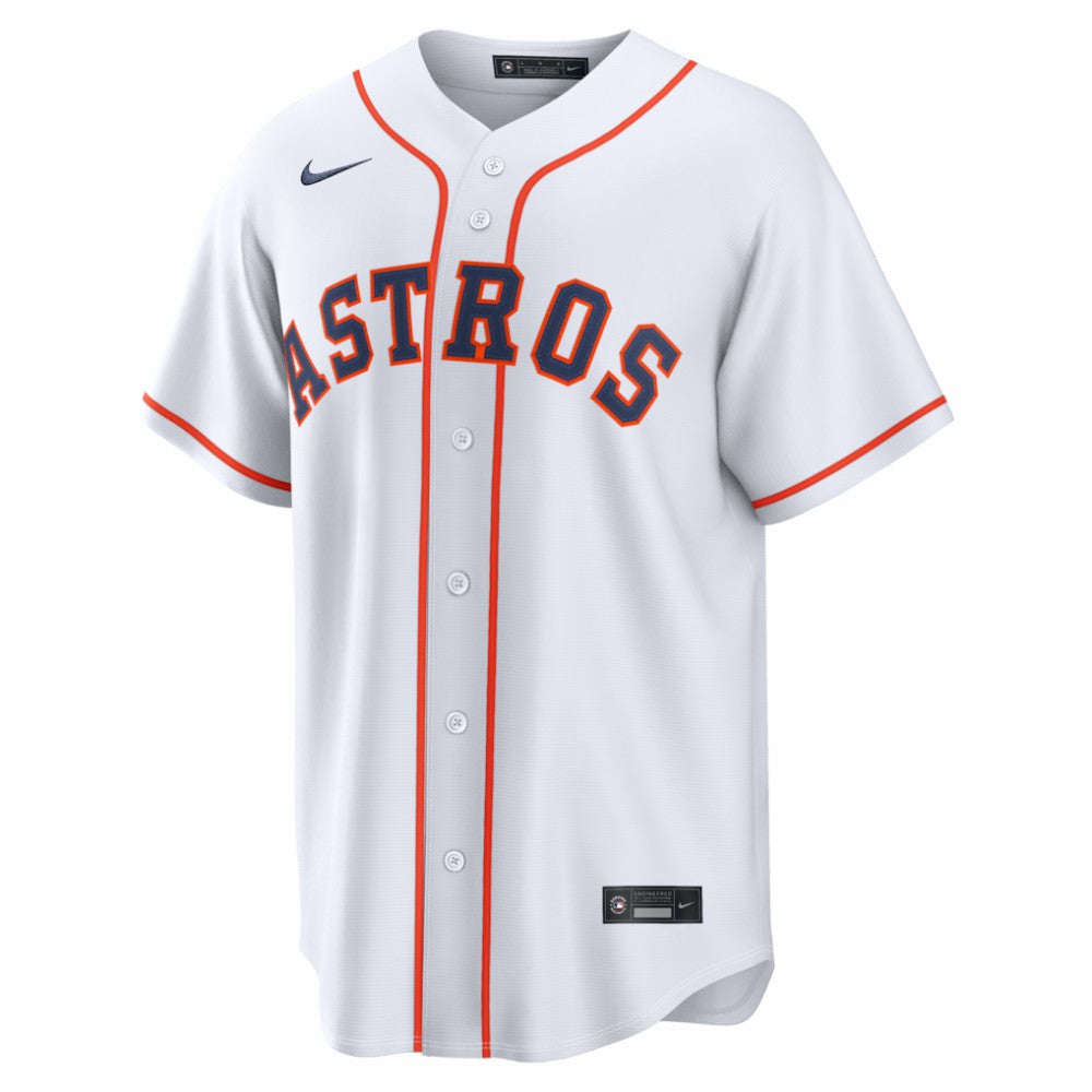 Jose Altuve Houston Astros Nike Home Replica Jersey - White - Nike Online