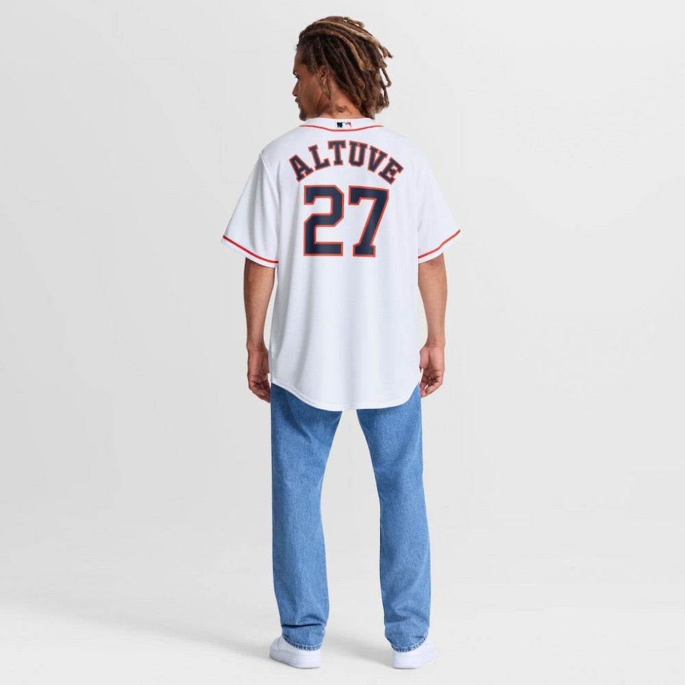 Jose Altuve Houston Astros Nike Home Replica Jersey - White - Nike Online