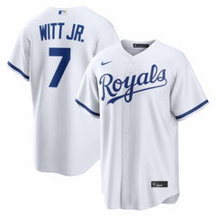 Bobby Witt Jr. Kansas City Royals Nike Home Replica Jersey - White - Nike on Sale