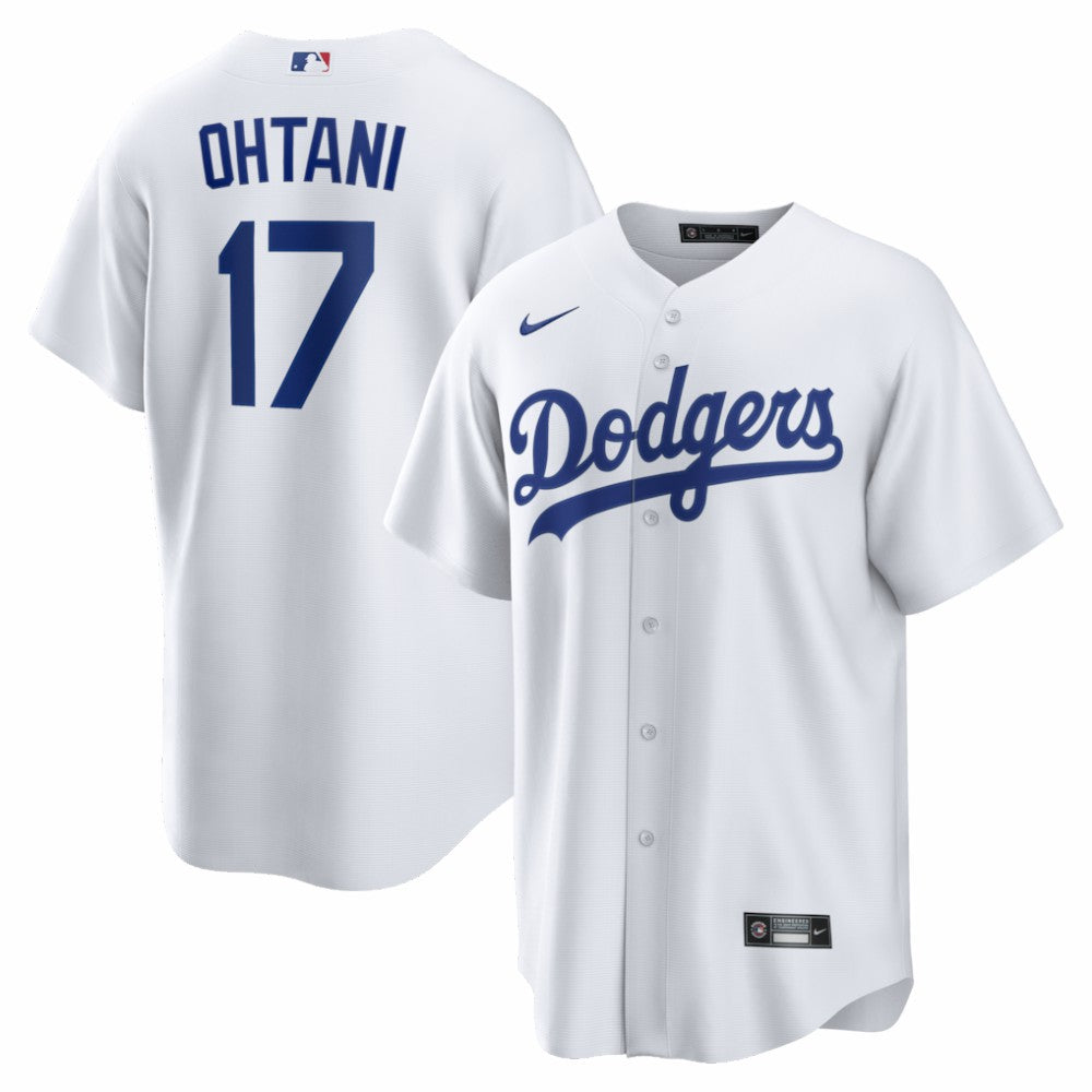 Shohei Ohtani Los Angeles Dodgers Nike Home Replica Jersey - White - Nike Lifestyle