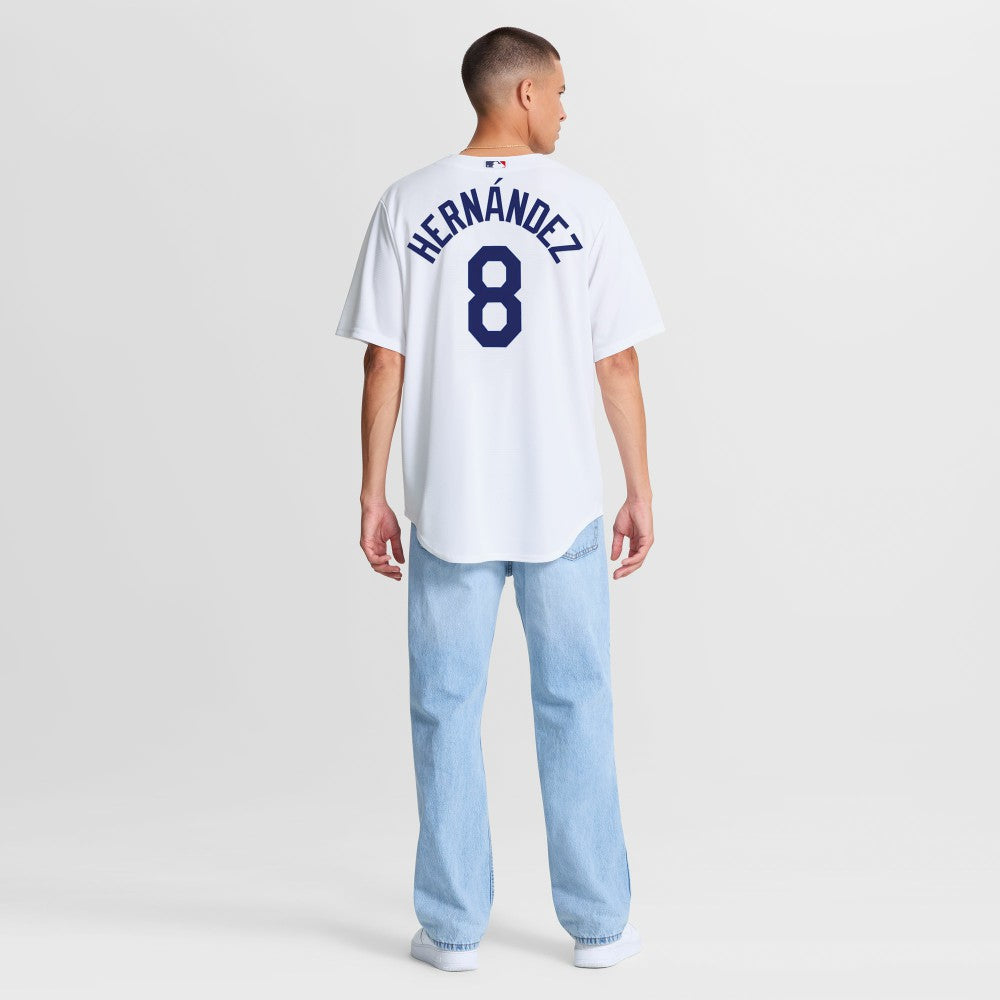 Enrique Hernández Los Angeles Dodgers Nike Home Replica Jersey - White - Nike Lifestyle