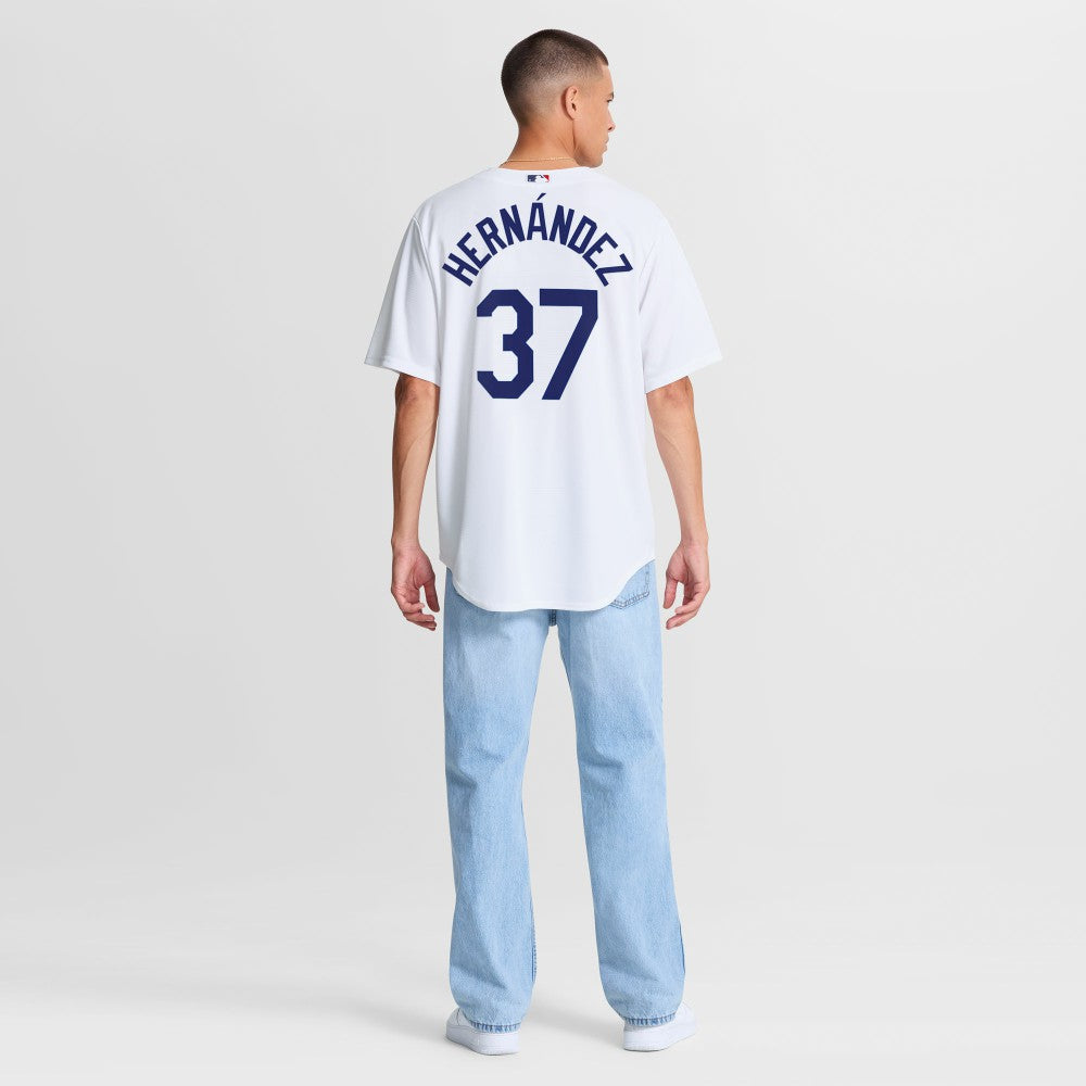 Teoscar Hernández Los Angeles Dodgers Nike Home Replica Jersey - White - Nike Sale