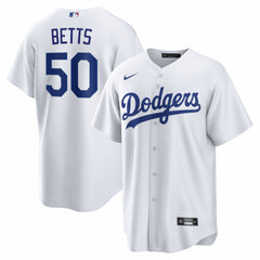 Mookie Betts Los Angeles Dodgers Nike Home Replica Jersey - White - Nike on Sale