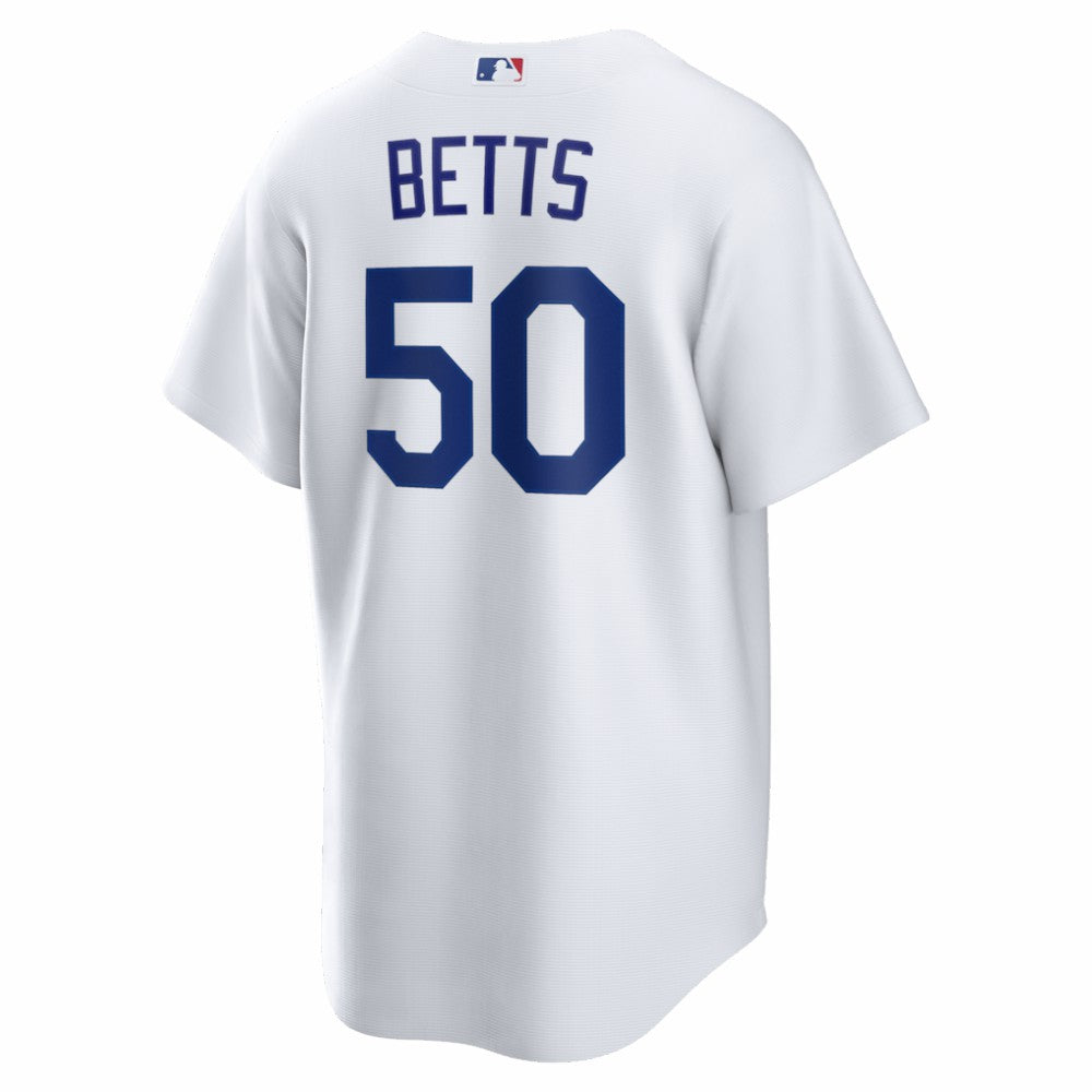 Mookie Betts Los Angeles Dodgers Nike Home Replica Jersey - White - Nike on Sale