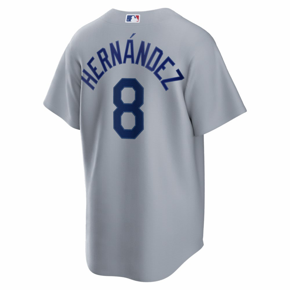 Enrique Hernández Los Angeles Dodgers Nike Road Replica Jersey - Gray - Nike Lifestyle