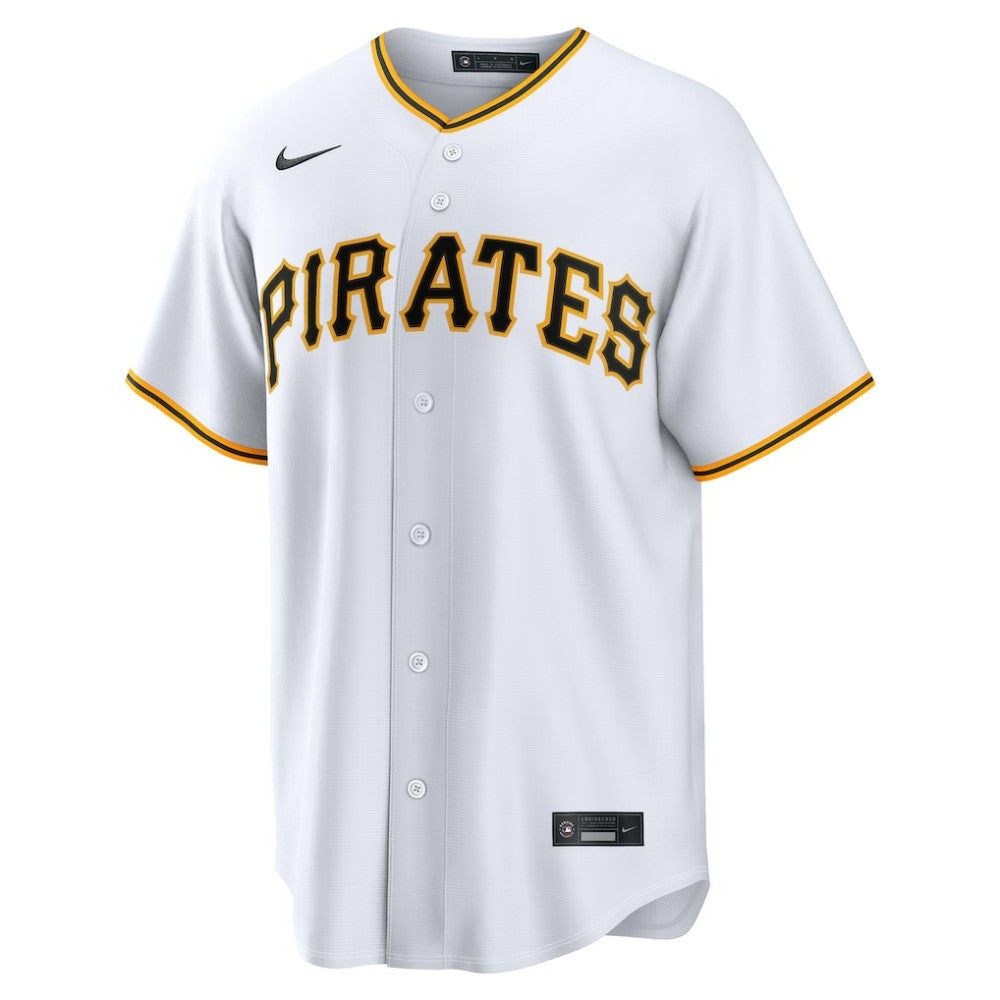 Paul Skenes Pittsburgh Pirates Nike Home Replica Jersey - White - Nike Lifestyle