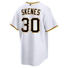 Paul Skenes Pittsburgh Pirates Nike Home Replica Jersey - White - Nike Lifestyle