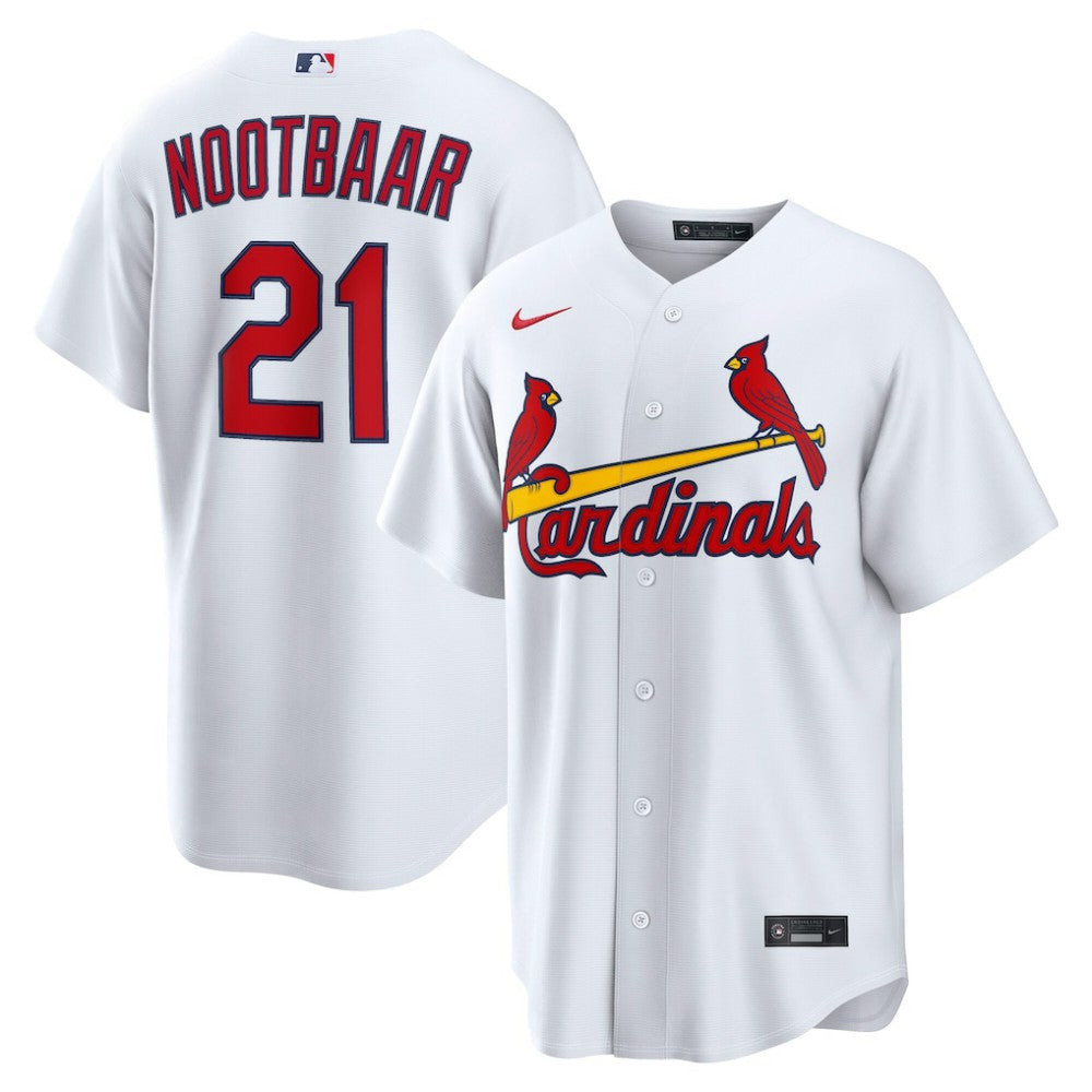 Lars Nootbaar St. Louis Cardinals Nike Home Replica Jersey - White - Nike Lifestyle