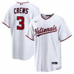 Dylan Crews Washington Nationals Nike Home Replica Jersey - White - Nike Sale